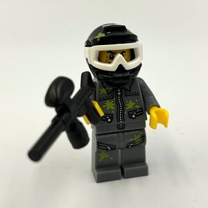 Lego Series 10 Minifigure: Paintball Player Paintballer (2013)